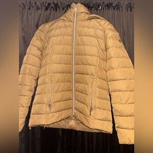 Michael Kors Gold Puffer Jacket